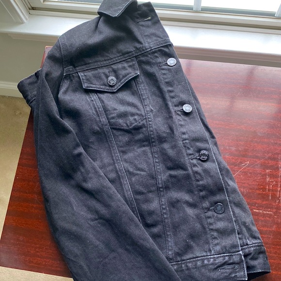 GAP Jackets & Coats Gap Black Denim Jacket Poshmark